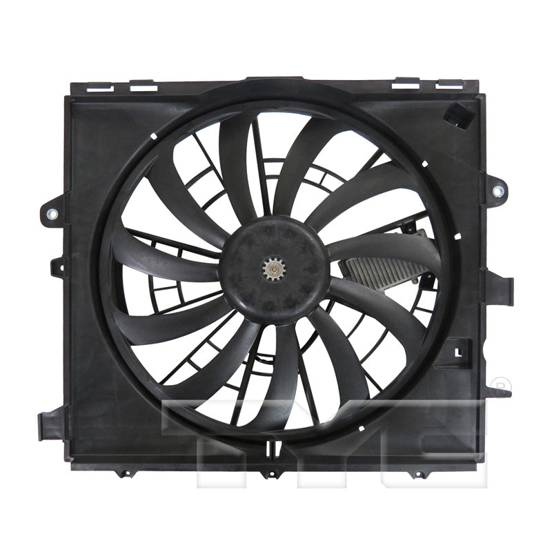 TYC Cooling Fan Assembly for Cadillac ATS 2013-2015 NO Oil Cooler OEM # 19435356