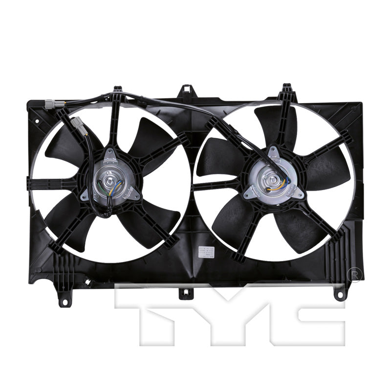 TYC Cooling Fan Assembly for Nissan 350Z 2003-2006 OEM # 21481-CD000