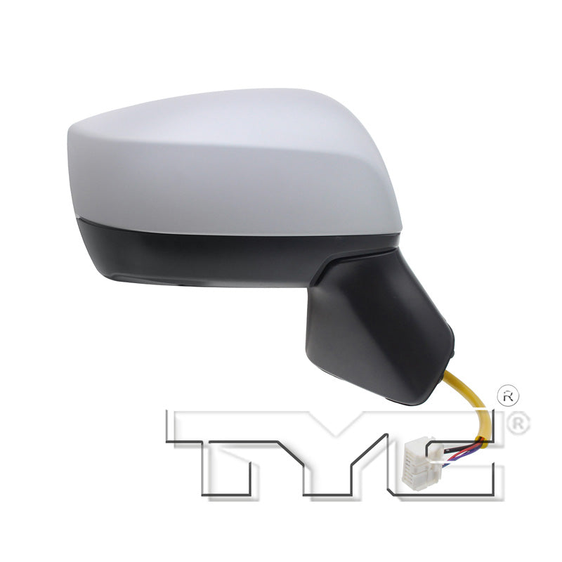 Subaru Passenger Side Mirror with OEM #  91036AL13B TYC #  7430341