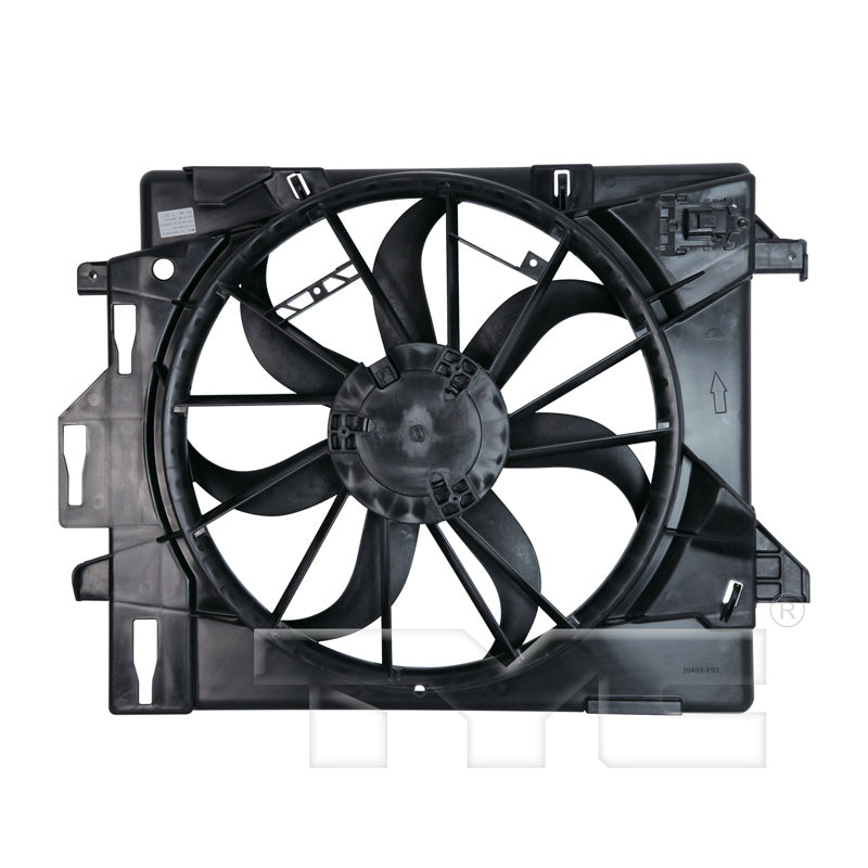 TYC Cooling Fan Assembly for Chrysler Town & Country 2008-2016 OEM # 5058674AA