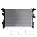 Jeep Radiator with OEM #  68273401AA TYC #  13687