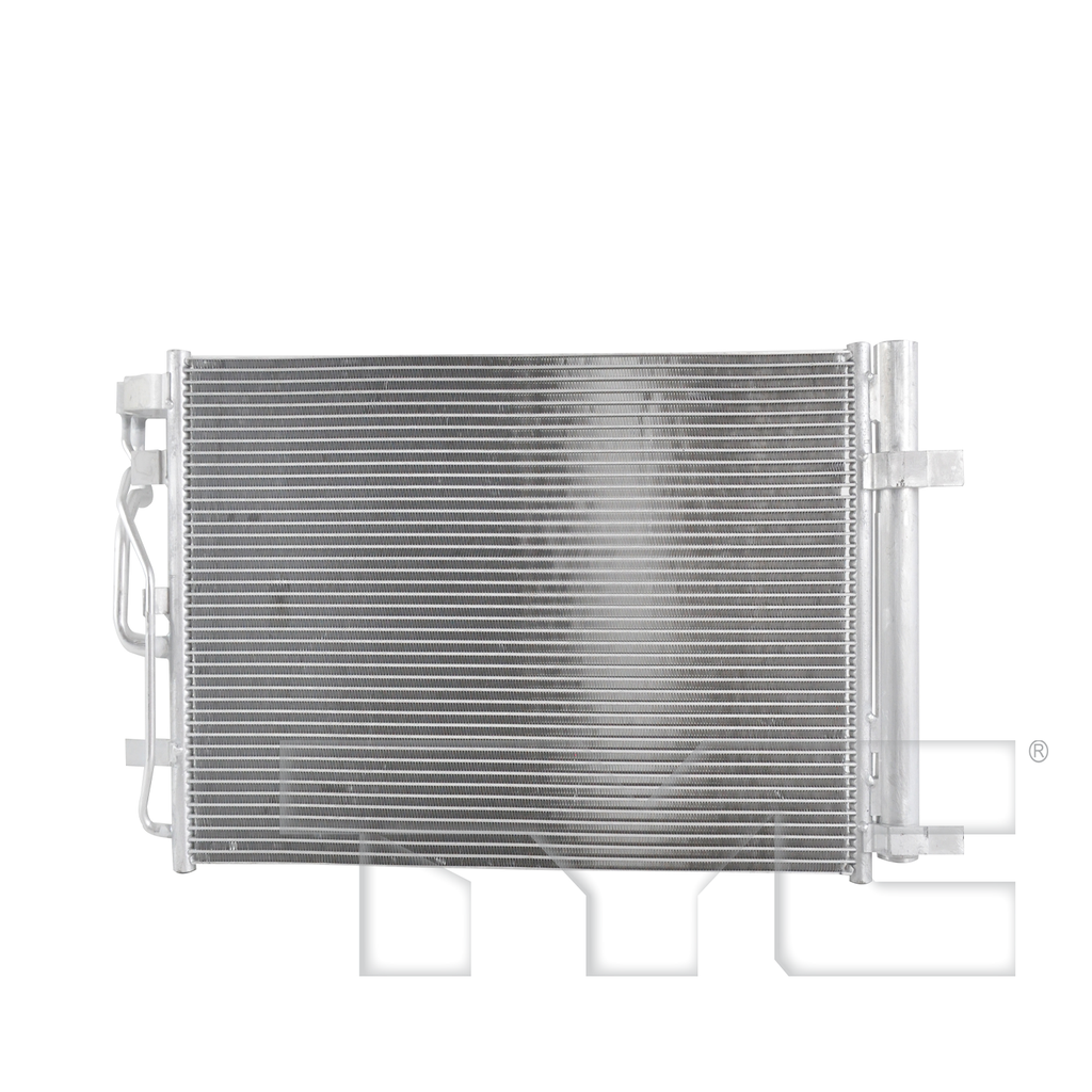 Hyundai A/C Condenser with OEM # 97606-F2200 TYC #  30075