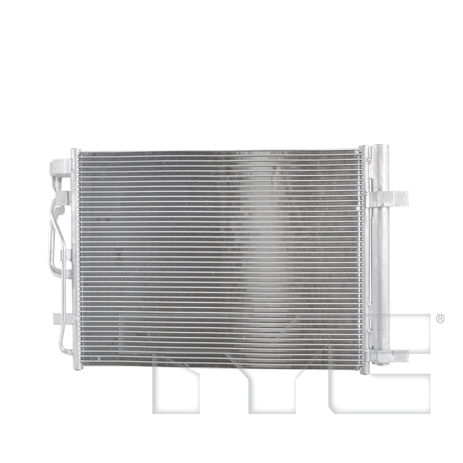 Hyundai A/C Condenser with OEM # 97606-F2200 TYC #  30075