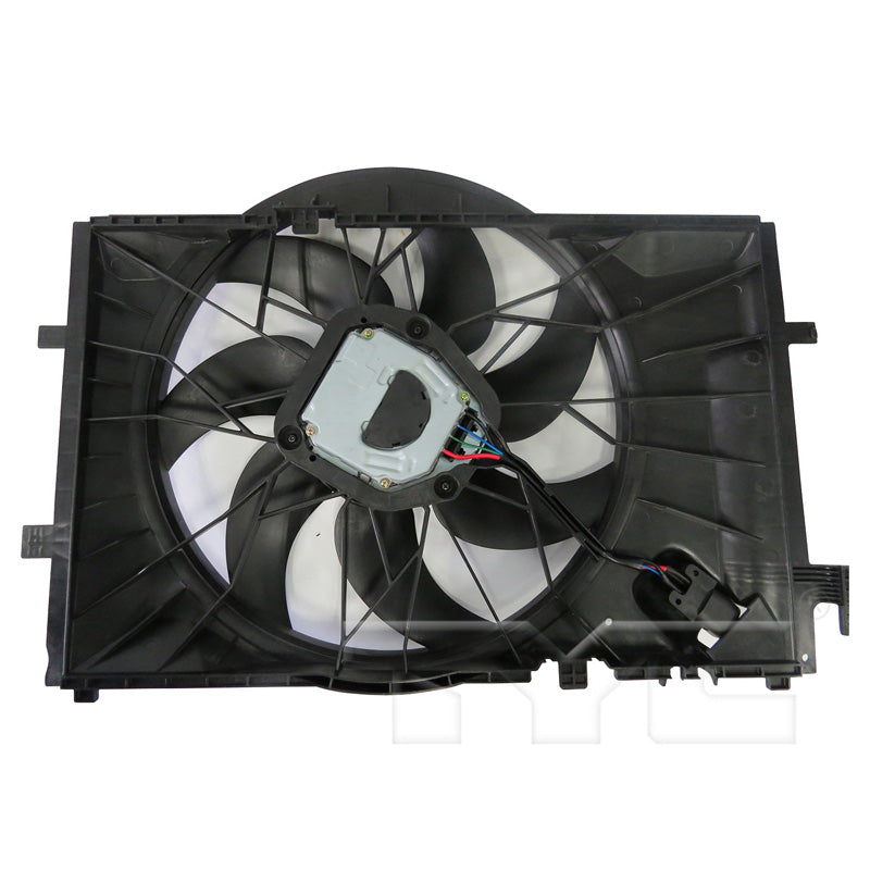 TYC Cooling Fan Assembly for Mercedes-Benz CLK320 2003-2005 OEM # 203 500 01 93
