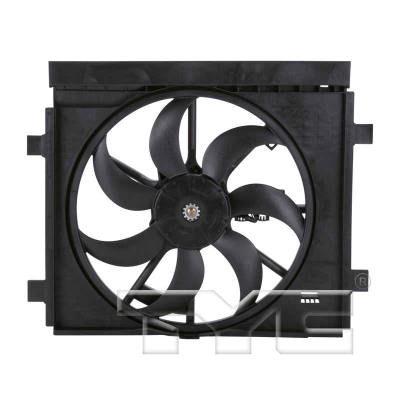 TYC Cooling Fan Assembly for Nissan Sentra 2013-2019 OEM # 21481-3SH5A