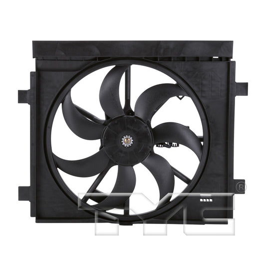 TYC Cooling Fan Assembly for Nissan Sentra 2013-2019 OEM # 21481-3SH5A