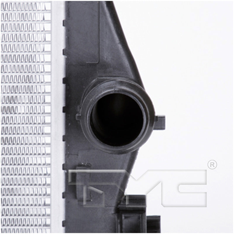 Fiat Jeep Radiator with OEM #  68260449AA TYC #  13535