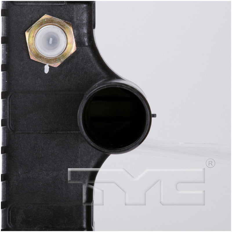 Dodge Radiator with OEM #  52028818AD TYC #  13337