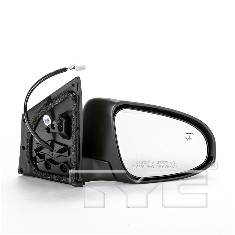 Toyota Passenger Side Mirror with OEM #  87910-02G11-C0 TYC #  5230651