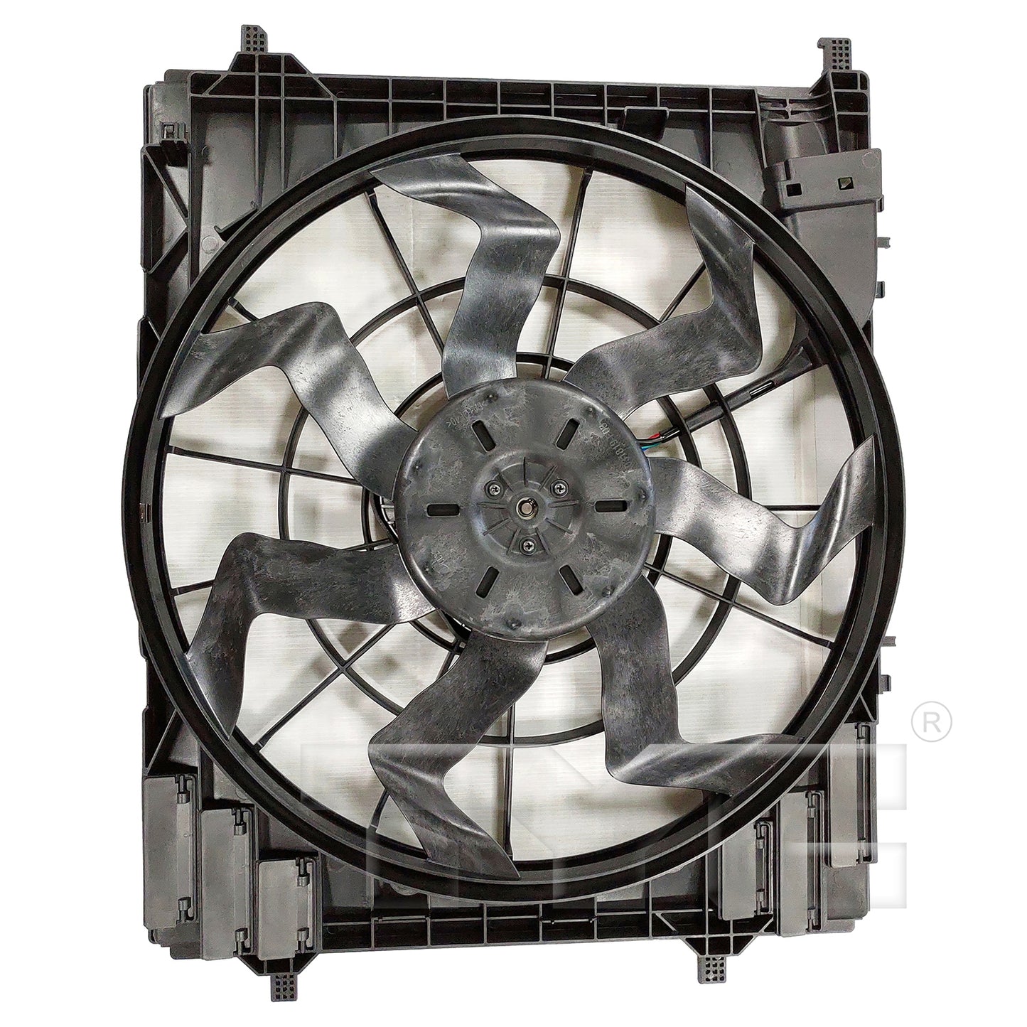 TYC Cooling Fan Assembly for MB GLE53 AMG 2020-2021 wo Tow OEM # 167 906 88 06