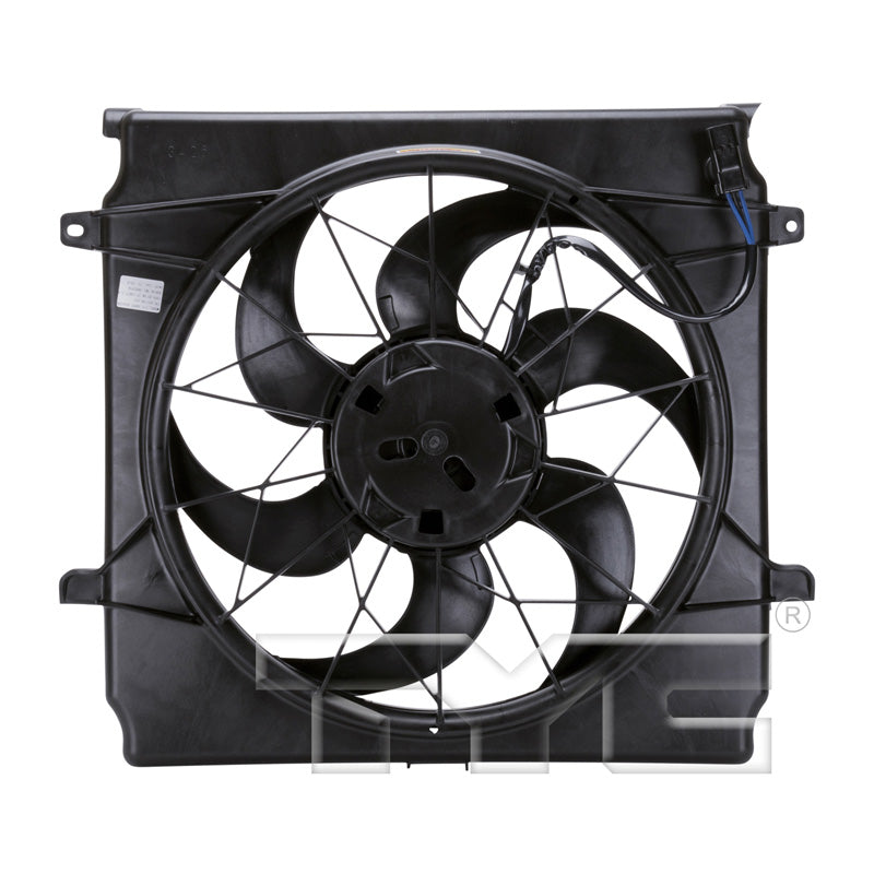 TYC Cooling Fan Assembly for Jeep Liberty 2004-2007 See Note OEM # 55037692AA