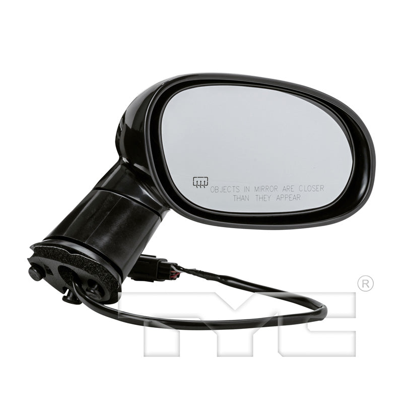 Dodge Passenger Side Mirror with OEM #  1GE18AXRAE TYC #  3830041