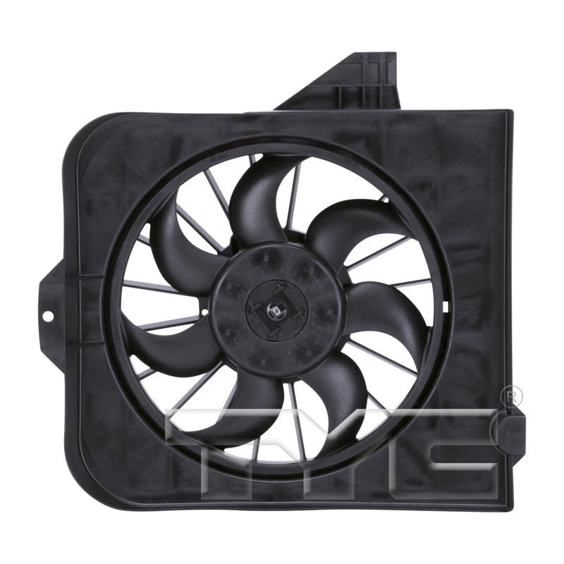 TYC Cooling Fan Assembly for Dodge Caravan 2001-2005 To 01312005 OEM # 4809171AD