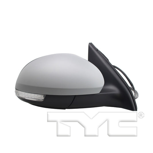 TYC Mirror for Volkswagen Tiguan 2009-2016 PASSENGER Side OEM # 5N0 857 522 A