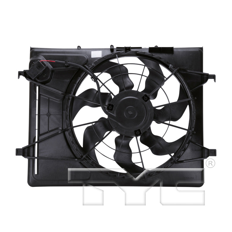 TYC Cooling Fan Assembly for Hyundai Elantra 2007-2010 See Note OE# 25380-2H150