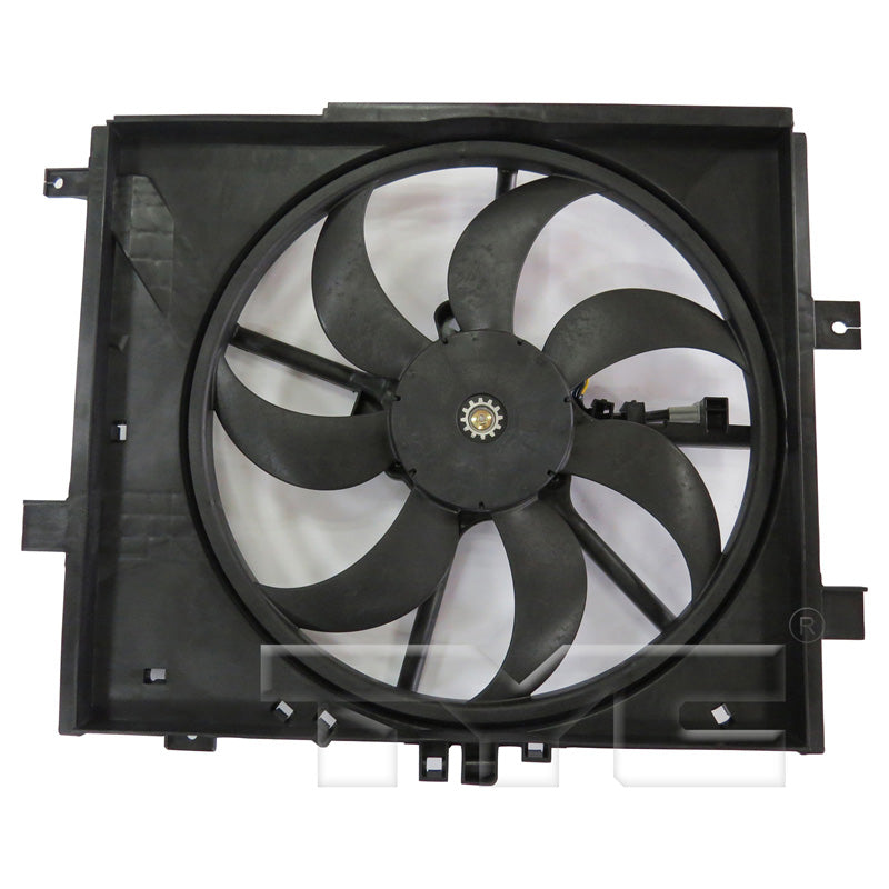 TYC Cooling Fan Assembly for Nissan Versa 2012-2019 OEM # 21481-1HS3A