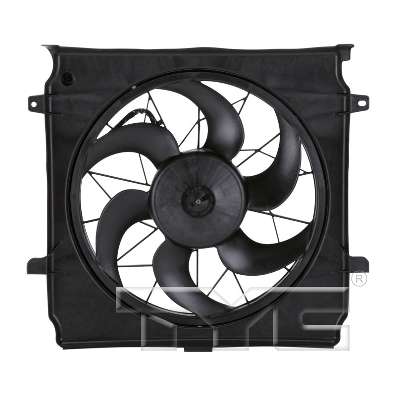 TYC Cooling Fan Assembly for Jeep Liberty 2004-2007 See Note OEM # 55037692AA