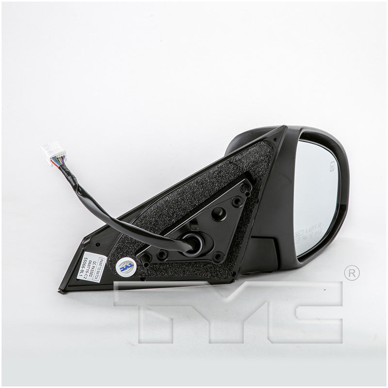 Toyota Passenger Side Mirror with OEM #  87901-07011 TYC #  5200341