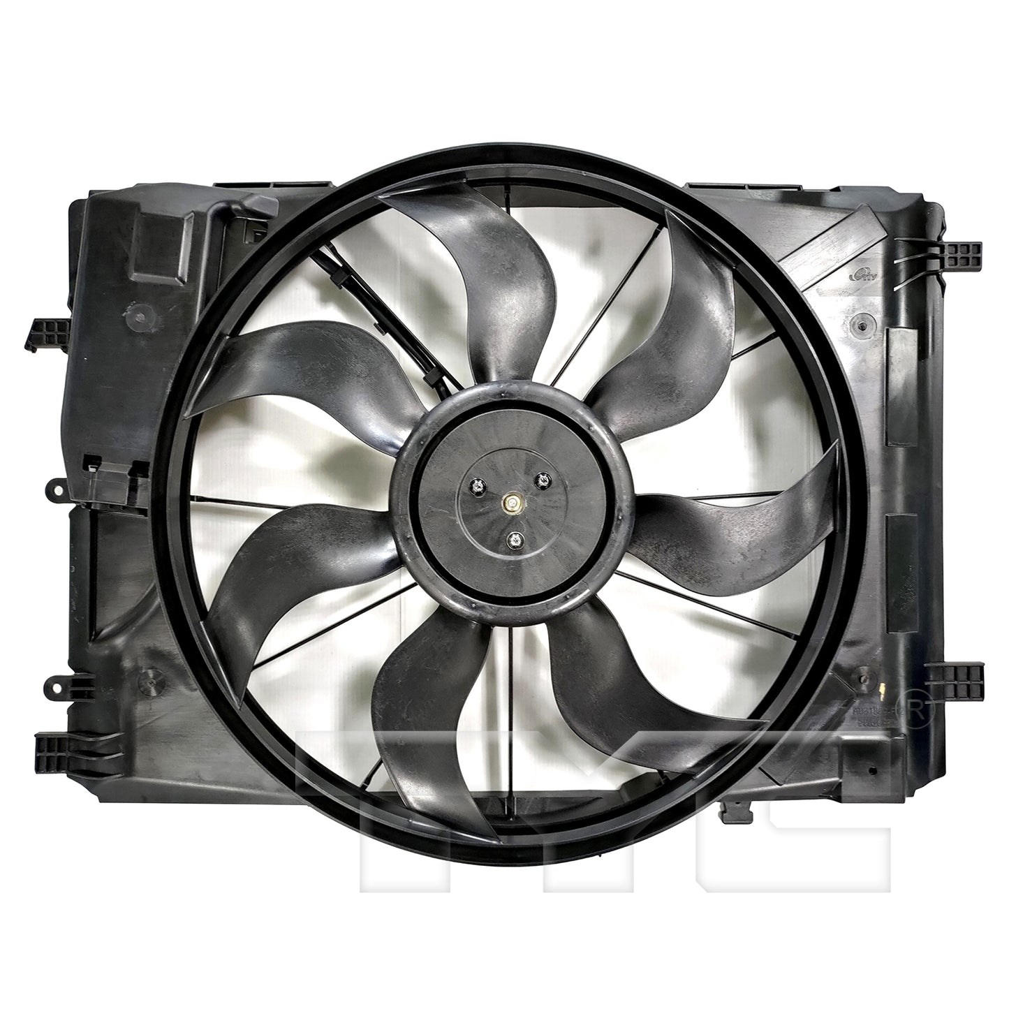 TYC Cooling Fan Assembly for Mercedes-Benz CLA250 2014-2019 OEM # 246 500 00 64