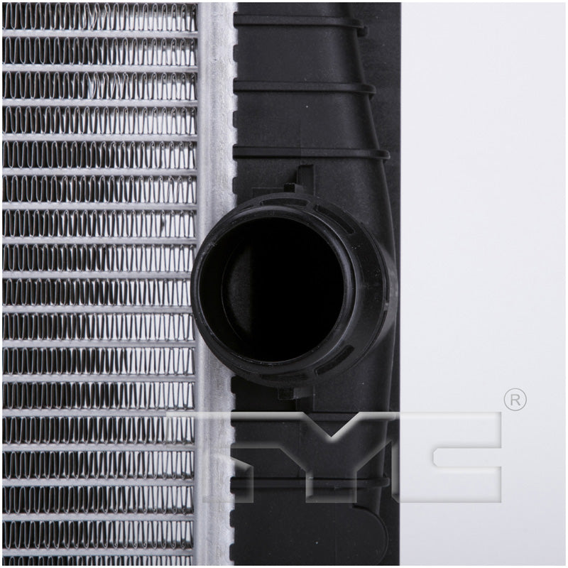 BMW Radiator with OEM #  17 11 8 672 104 TYC #  13394