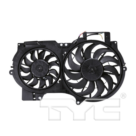 TYC Cooling Fan Assembly for Audi A6 Quattro 2005-2011 OEM # 4F0 121 207 A