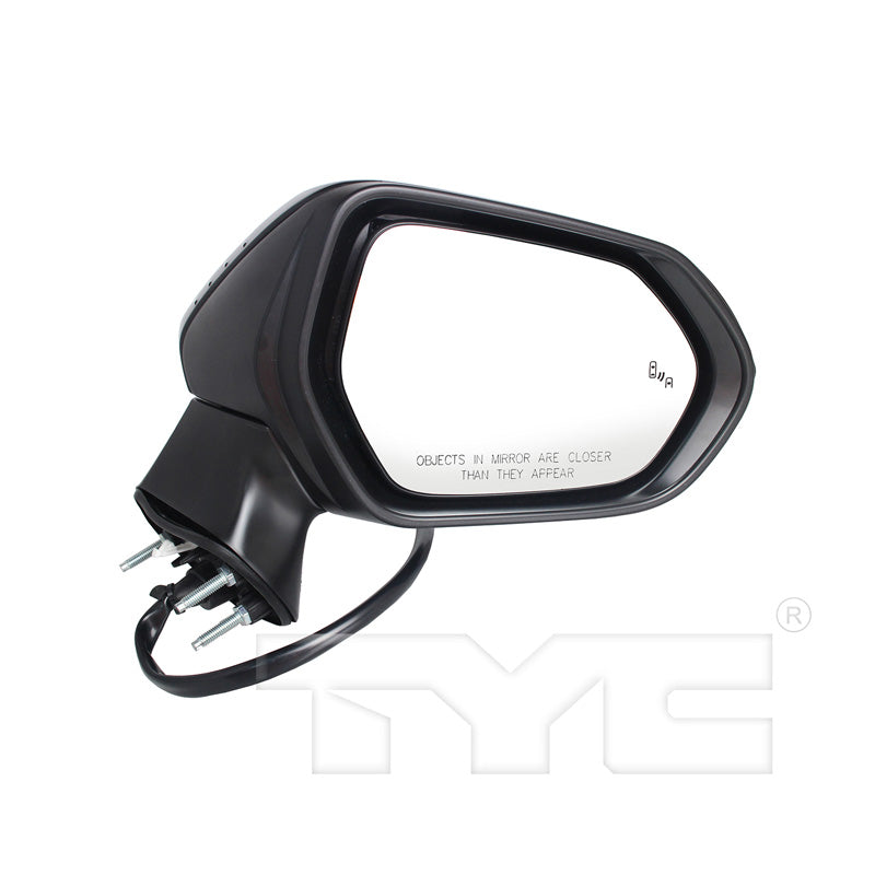Toyota Passenger Side Mirror with OEM #  87910-02926 TYC #  5230871