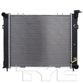 Jeep Radiator with OEM #  5191936AA TYC #  1394