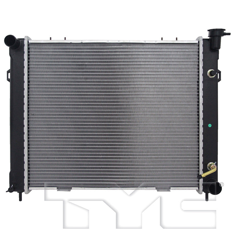 Jeep Radiator with OEM #  5191936AA TYC #  1394