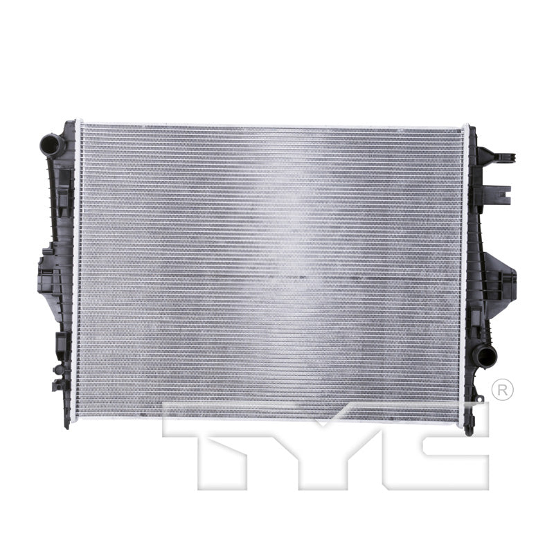 Porsche Radiator with OEM #  958 106 132 10 TYC #  13551