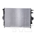Porsche Radiator with OEM #  958 106 132 10 TYC #  13551