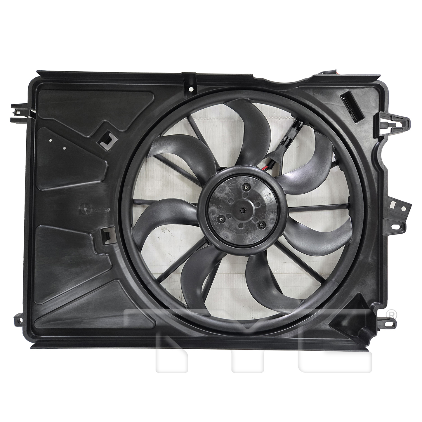 TYC Cooling Fan Assembly for Jeep Renegade 2019-2023 OEM # 68430443AA