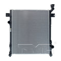Dodge Radiator with OEM #  68003973AB TYC #  2971