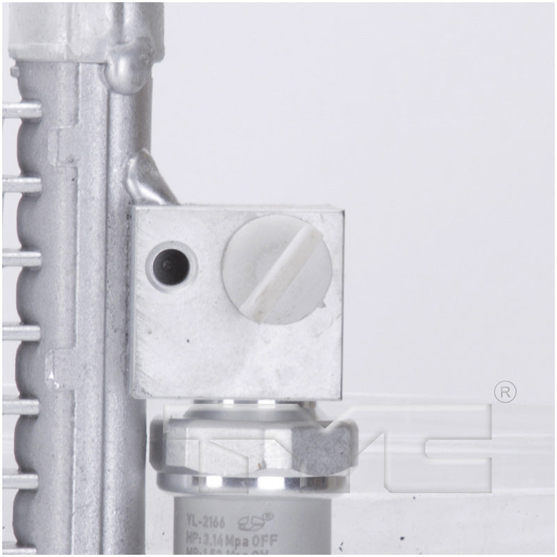 Acura A/C Condenser with OEM # 80110-SEP-A01 TYC #  3089