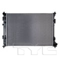Ford Lincoln Radiator with OEM #  MX6Z 8005 B TYC #  13850