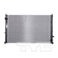 Honda Radiator with OEM #  19010-5AA-A01 TYC #  13582