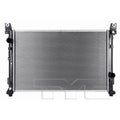 Chrysler Radiator with OEM #  68002780AA TYC #  13025