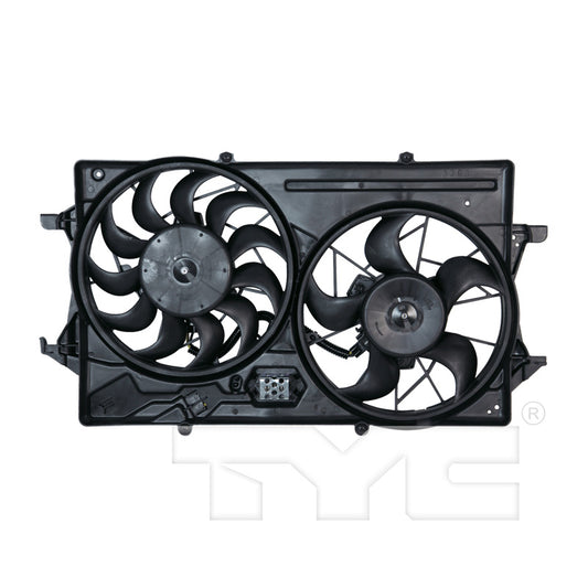 TYC Cooling Fan Assembly for Ford Focus 2000-2002 w/ A/C OEM # 1S4Z 8C607 A