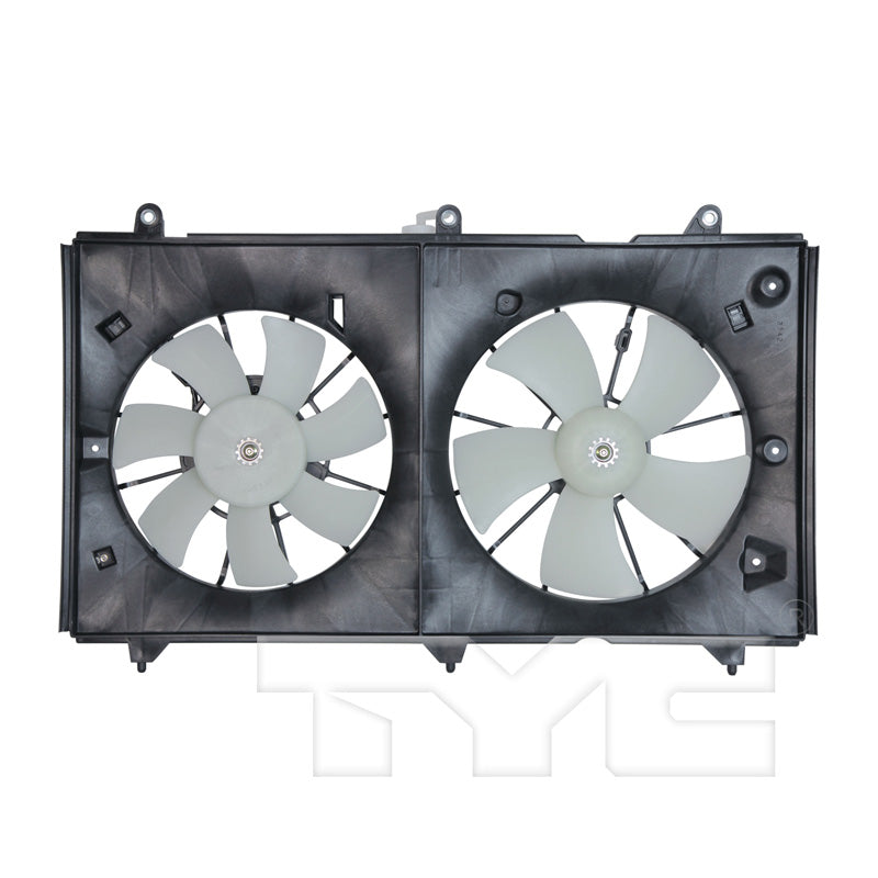 TYC Cooling Fan Assembly for Honda Accord 2003-2007 Denso OEM # 19015-RAA-A01