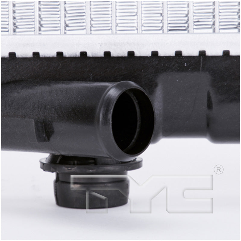 Kia Radiator with OEM #  0K31F 15200E TYC #  2392