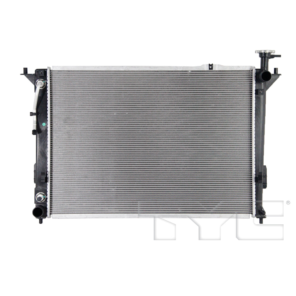 Hyundai Radiator with OEM #  25310-1U200 TYC #  13192