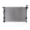 Hyundai Radiator with OEM #  25310-1U200 TYC #  13192