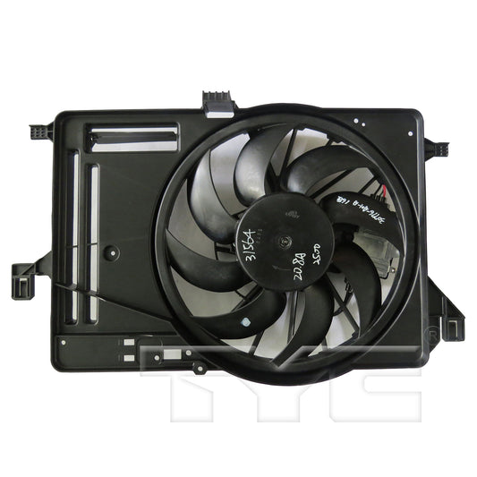 TYC Cooling Fan Assembly for Ford Focus 2015-2018 OEM # CV6Z 8C607 L