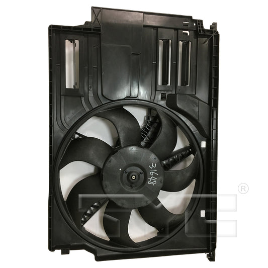 TYC Cooling Fan Assembly for Mini Cooper Clubman 2016-2019  OE # 17 42 7 617 611