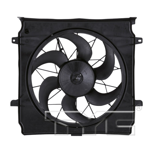 TYC Cooling Fan Assembly for Jeep Liberty 2002-2004 See Note OEM # 55037659AA