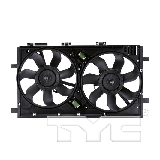 TYC Cooling Fan Assembly for Buick Regal 2011-2012 1st Design OEM # 13241734