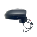 Volkswagen Passenger Side Mirror with OEM #  2GJ 857 508 L 9B9 TYC #  8660141