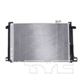 Mercedes-Benz A/C Condenser with OEM # 204 500 06 54 TYC #  3760