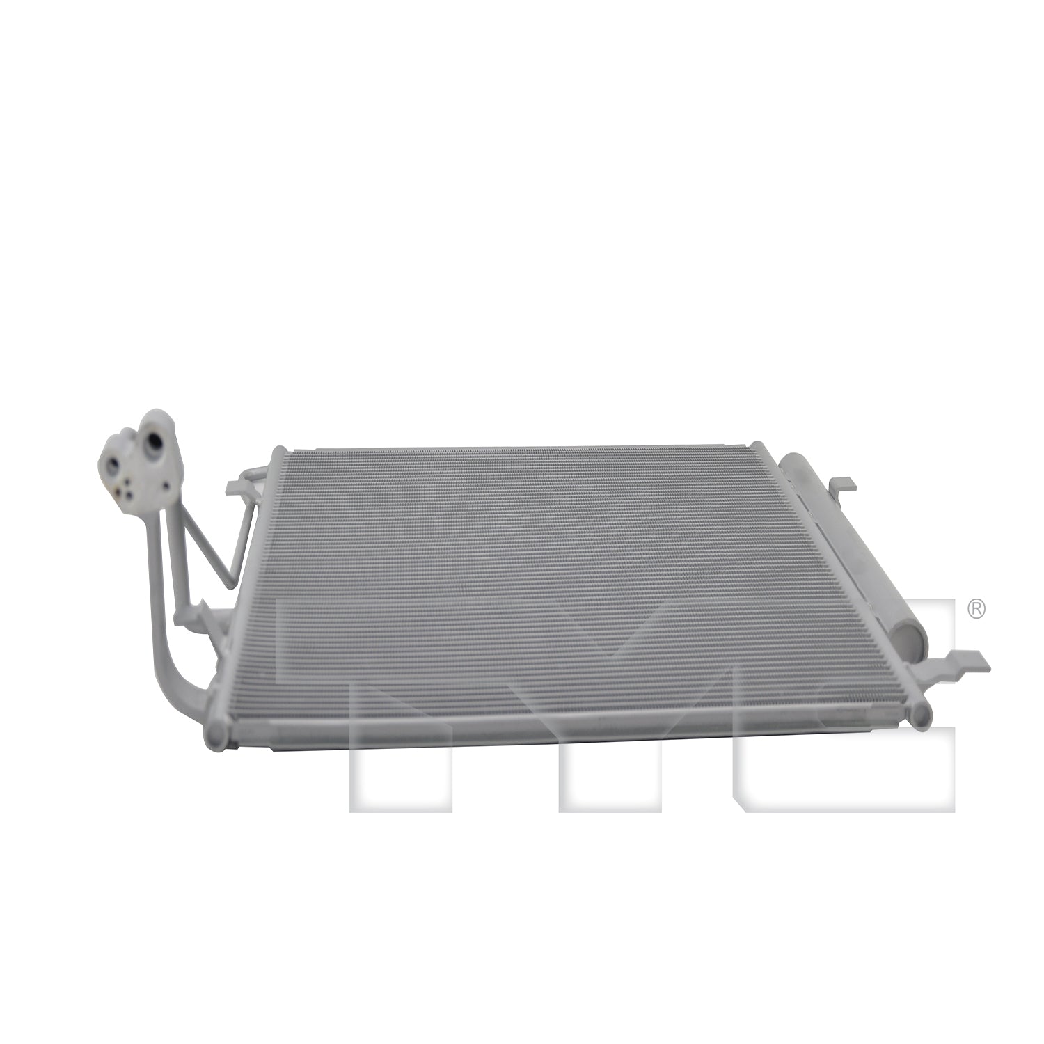 Hyundai A/C Condenser with OEM # 97606-L1960 TYC #  30252