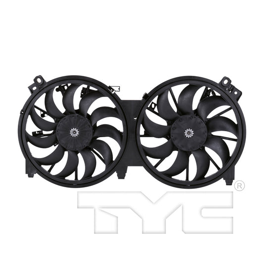 TYC Cooling Fan Assembly for Nissan Maxima 2016-2021 OEM # 21481-3NT0B