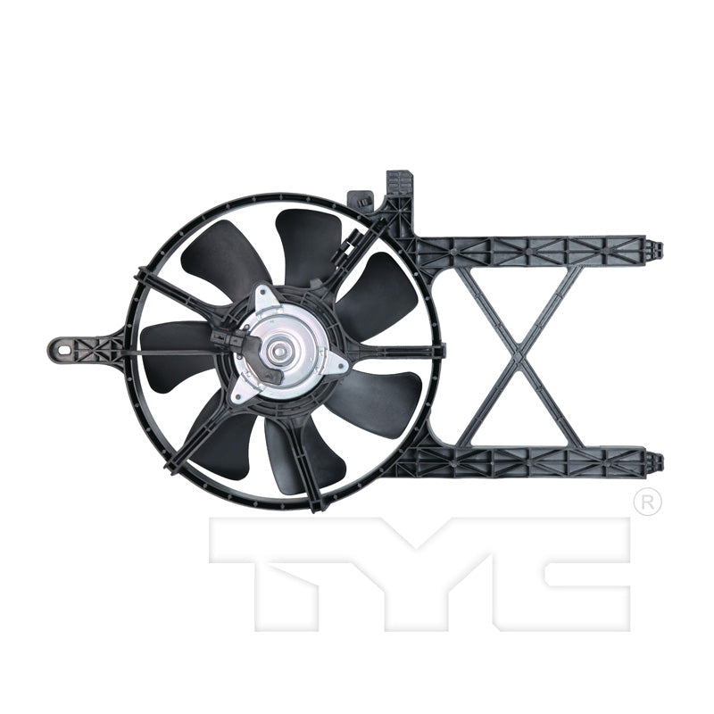 TYC Cooling Fan Assembly for Nissan Frontier 2005-2021 OEM # 92120-ZL00A
